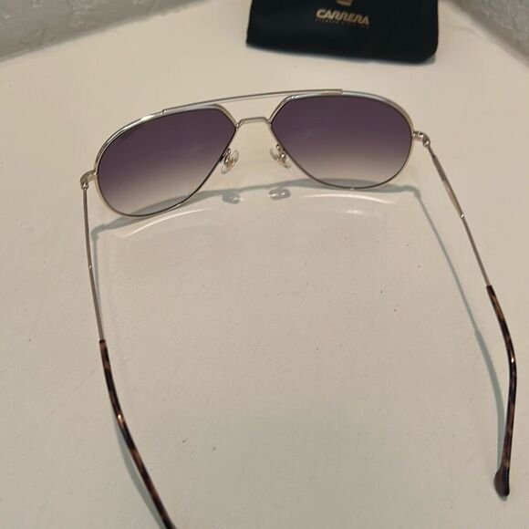 Carrera 274/S Gold Metal Aviator Sunglasses Classic Summer Contemporary NEW - Picture 6 of 8